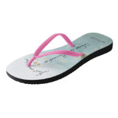 Tongs Flip-flops personnalisables (Incliné)