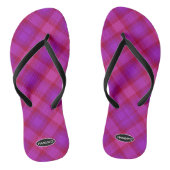 Tongs Flip-flops Plaid pour femmes HAMbWG Flip Flops pou (Semelle)