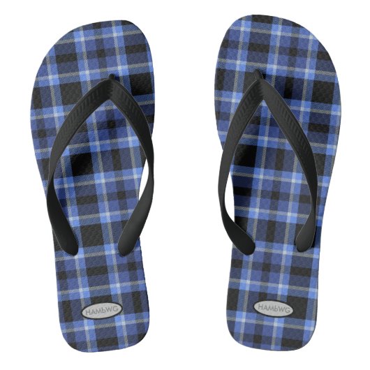 Tongs Flip-flops Plaid pour hommes HAMbWG Flip Flops pou (Semelle)
