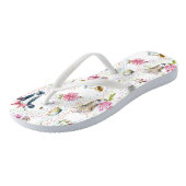 Tongs Flip Flops pour elle avec conception de vache (Incliné)