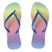 Tongs Flip Flops - Rainbow Stripes (Semelle)