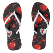 Tongs Flip Flops Saint Valentin (Semelle)