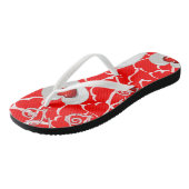 Tongs Flip Flops Saint Valentin (Incliné)
