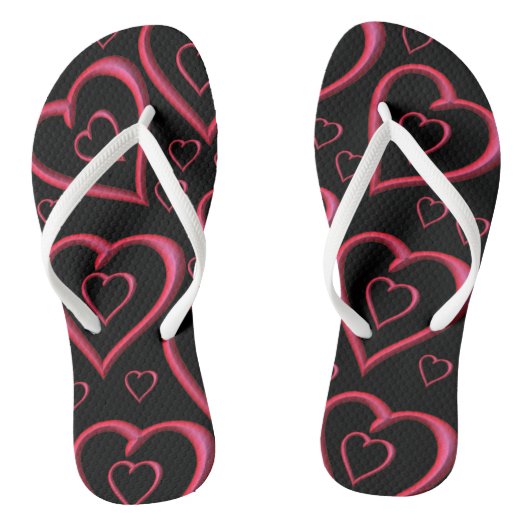 Tongs Flip Flops Saint Valentin (Semelle)