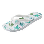 Tongs Flip Flops-Seashells (Incliné)