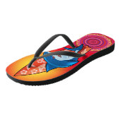 Tongs Flip Flops Sharp surf hippy boho Reds (Incliné)