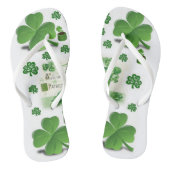 Tongs Flip Flops St. Patrick's Day (Semelle)
