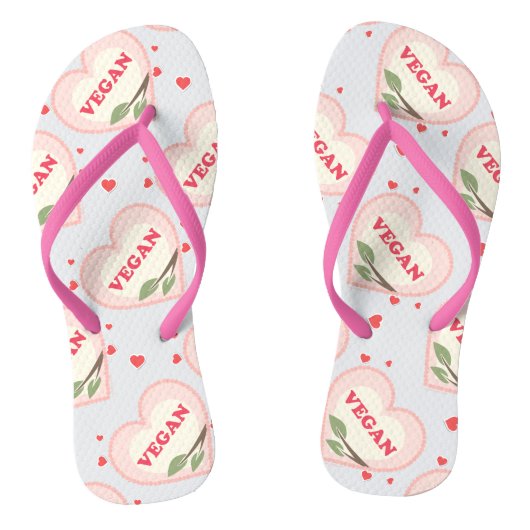 Tongs Flip Flops Vegan Love (Semelle)