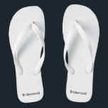 Tongs Flipflops de Bridesmaid<br><div class="desc">Flipflops de Bridesmaid</div>