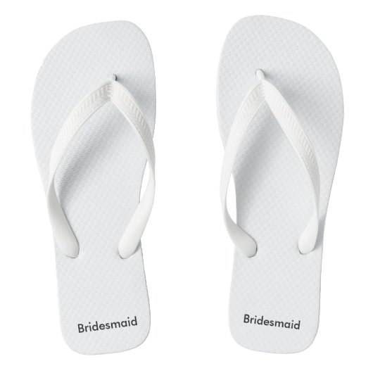 Tongs Flipflops de Bridesmaid (Semelle)