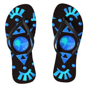 Tongs Flocon de neige cristal