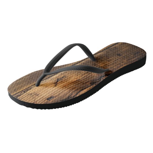 Tongs Flop de bois (Incliné)
