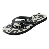 Tongs Flops à lèvres ensoleillées du sud-ouest - Zorries (Incliné)