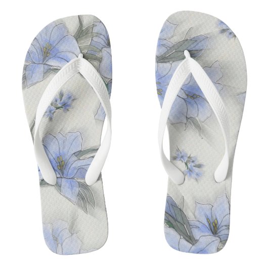 Tongs Floral (Semelle)