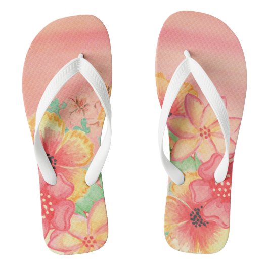 Tongs Floral (Semelle)