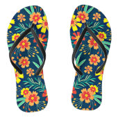 Tongs Floral Arrière - plan Belle conception-46566 (Semelle)