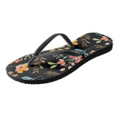 Tongs Floral Surface Motif - Mode Aquarelle Ressort (Incliné)