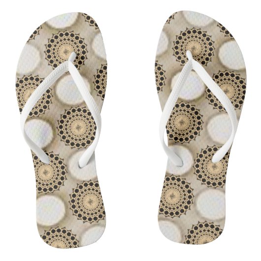 Tongs Floraux (Semelle)