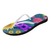Tongs Floraux (Incliné)