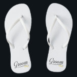 Tongs Flore simple Mariage Calligraphie Flip Flops<br><div class="desc">Pour plus de personnalisation, cliquez sur le bouton "Personnaliser" et utilisez notre outil de conception pour modifier ce modèle. Si les options sont disponibles, vous pouvez modifier le texte et l'image en cliquant simplement sur "Modifier/Supprimer le texte ou l'image ici" et ajouter le vôtre. Si vous souhaitez que ce design...</div>