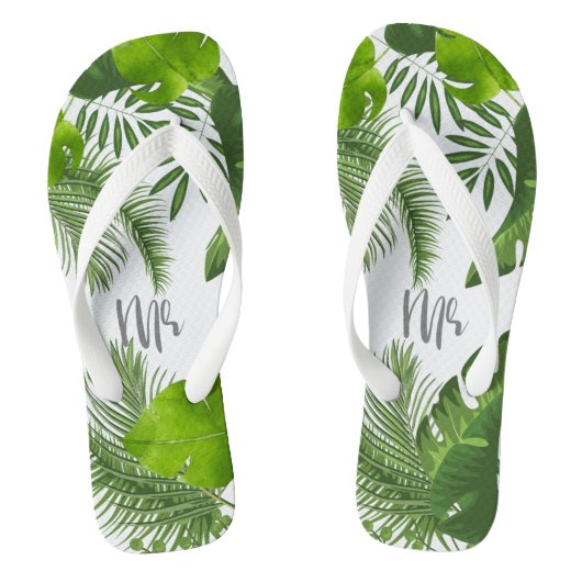 Tongs Flore tropicale M. Groom ID475 (Semelle)