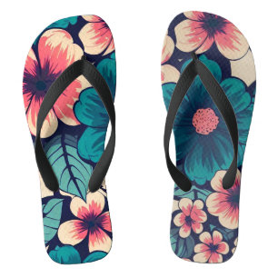 Tongs Flower tropical