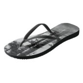 Tongs Foggy Arbres À Niveaux De Gris De Table Rock (Incliné)