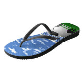 Tongs Football, balle et filet (Incliné)