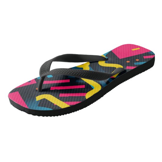 Tongs Formes Abstraites Retournes rétro (Incliné)