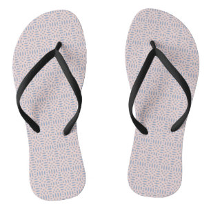Tongs formes circulaires motif transparent