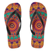 Tongs Fractal Kaleidoscope - tatouage II + vos idées (Semelle)