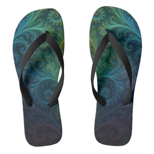 Tongs Fractale Colorée (Semelle)