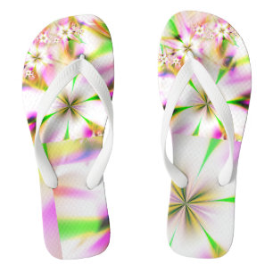 Tongs fractale florale