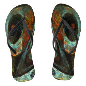 Tongs Fractionner l'art Abstrait (Semelle)