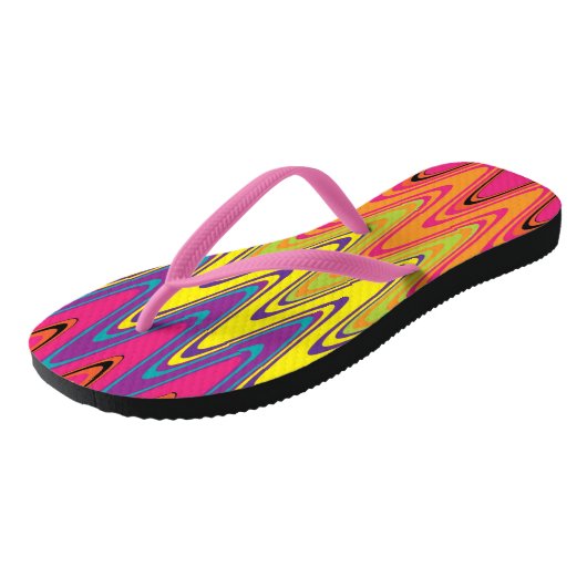 Tongs Frottis de Crayons fondus (Incliné)