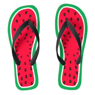 Tongs Fruit d'été Fruit d'été Fruit de pastèque amu