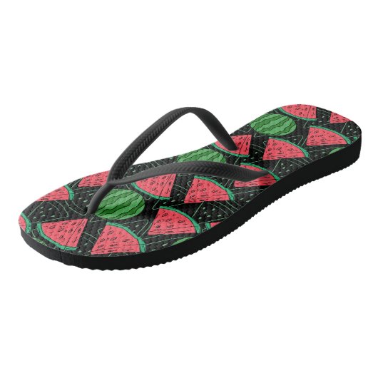 Tongs Fruit seamless pattern | Fruit surface pattern 43 (Incliné)