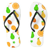 Tongs Fruits exotiques Conception Motif (Semelle)