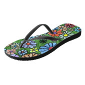 Tongs "Fun Floral #2" (Incliné)
