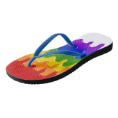 Tongs Fun Rainbow slime Paint Drips (Incliné)