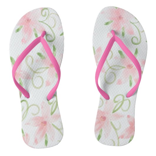 Tongs Fun Roses Tournes (Semelle)