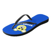 Tongs Funky Flip Flops pour mec costaud (Incliné)