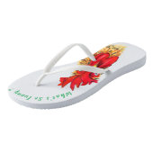 Tongs Funny Surprised Curious Rooster - What's So Funny (Incliné)