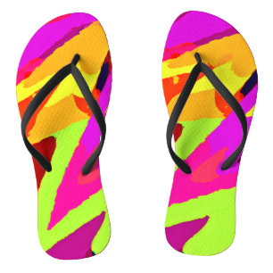 Tongs Fusion d'art chromatique