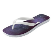 Tongs Galaxie mystique de Violet Dusty (Incliné)