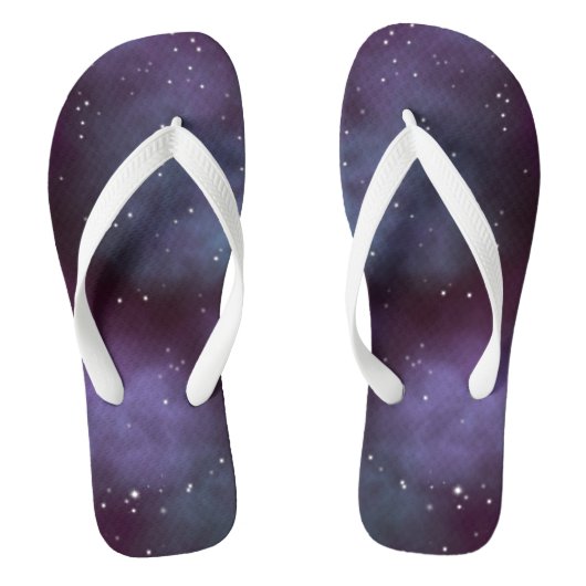 Tongs Galaxie mystique de Violet Dusty (Semelle)