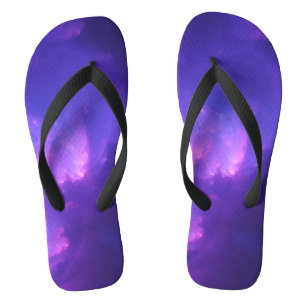 Tongs galaxie violette