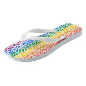 Tongs Gay pride (Incliné)