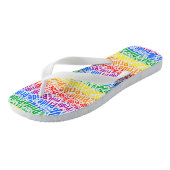 Tongs Gay pride (Incliné)