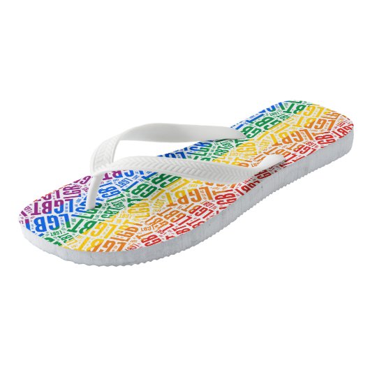 Tongs Gay pride (Incliné)